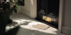 Debt collection demand letter delivered in Israel as part of legal debt recovery process