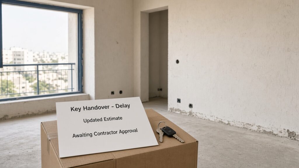 Late delivery apartment Israel - contractor dispute lawyer